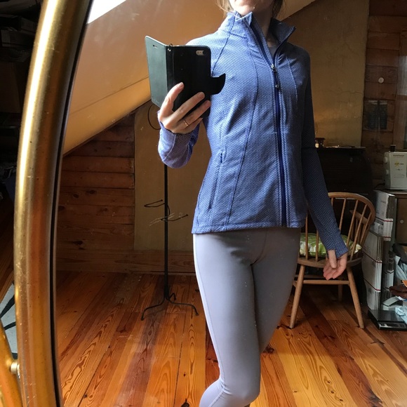 Athleta Purple Herringbone Jacket, EUC, S - Picture 16 of 16